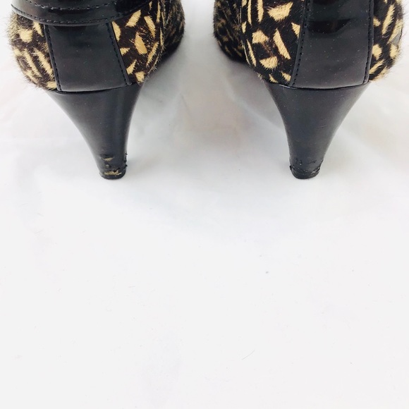 franco sarto calf hair booties